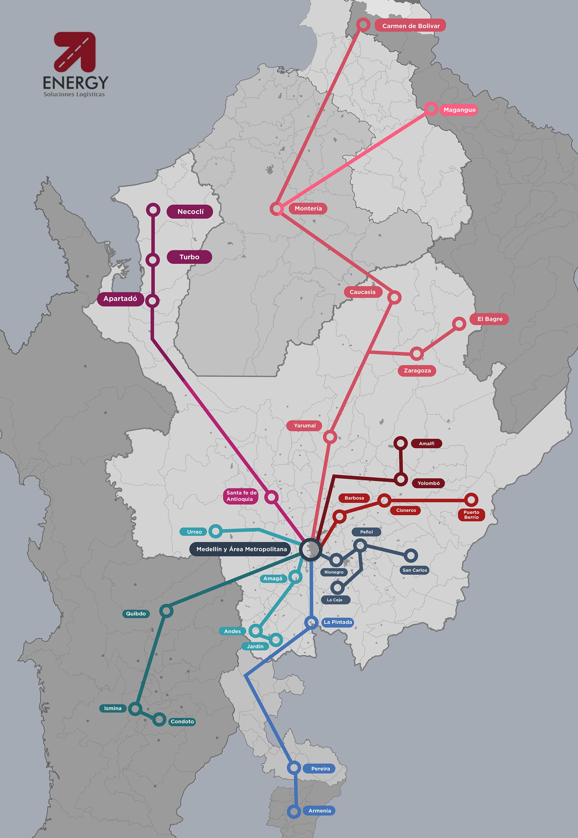 Energy Logística - Transporte y Logística en Colombia | Conectamos Regiones